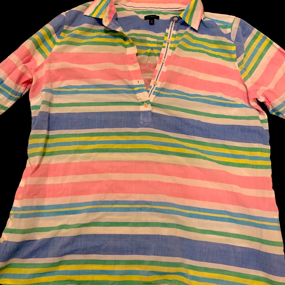XL-Talbots light flowy blouse